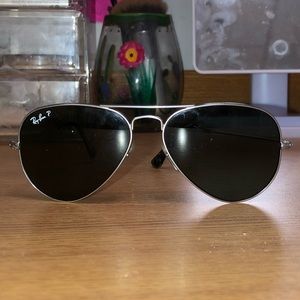 POLARIZED RAY BAN AVIATORS
